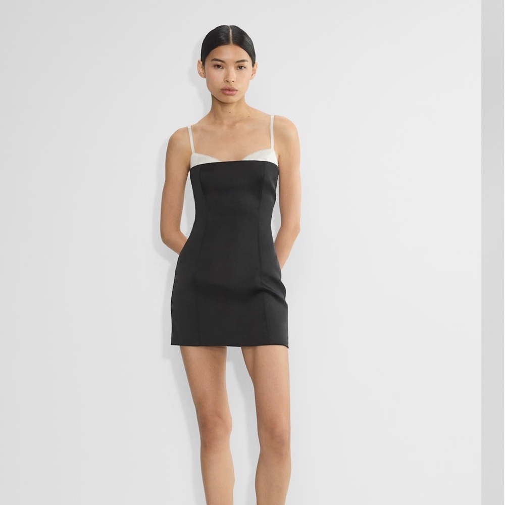 Aritzia Ten Brand Hypnotize satin dress - Size 12